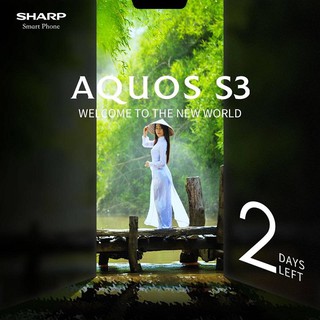 Điện thoại Sharp Aquos S3 - 4GB RAM, 64GB, 6 inch