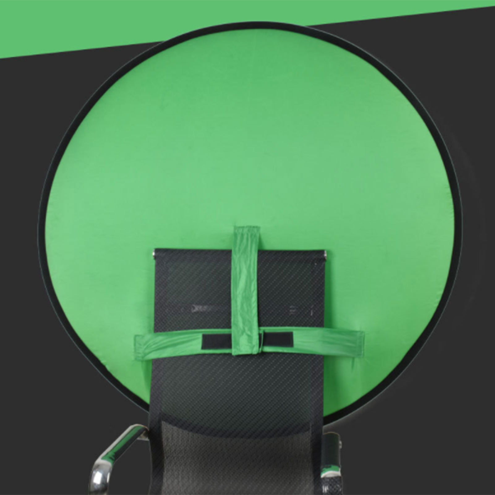 Phông nền màn hình màu xanh lá cây Phông nền nhiếp ảnh Bộ phản xạ gấp di động để phát trực tiếp YouTube Video Studio