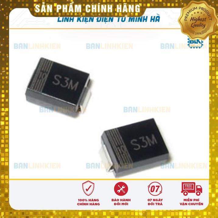 Diode SS34 1N5822, S3M 1N5408 Dán SMB Điốt