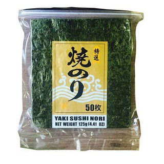 Rong biển cuộn sushi Yaki Nori 50 miếng