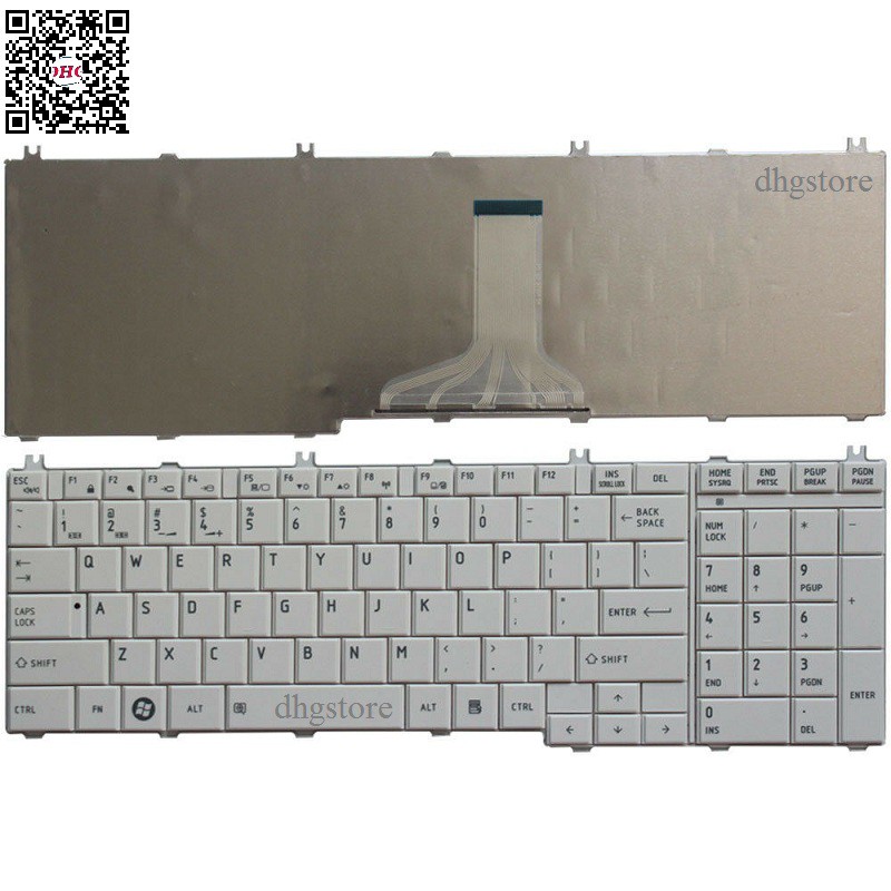 Bàn phím laptop Toshiba Satellite C650 C655 C660 C665 C670 C675 L650 L660 L655 L670 L675 L750 L770 L755 T350 B551 B552