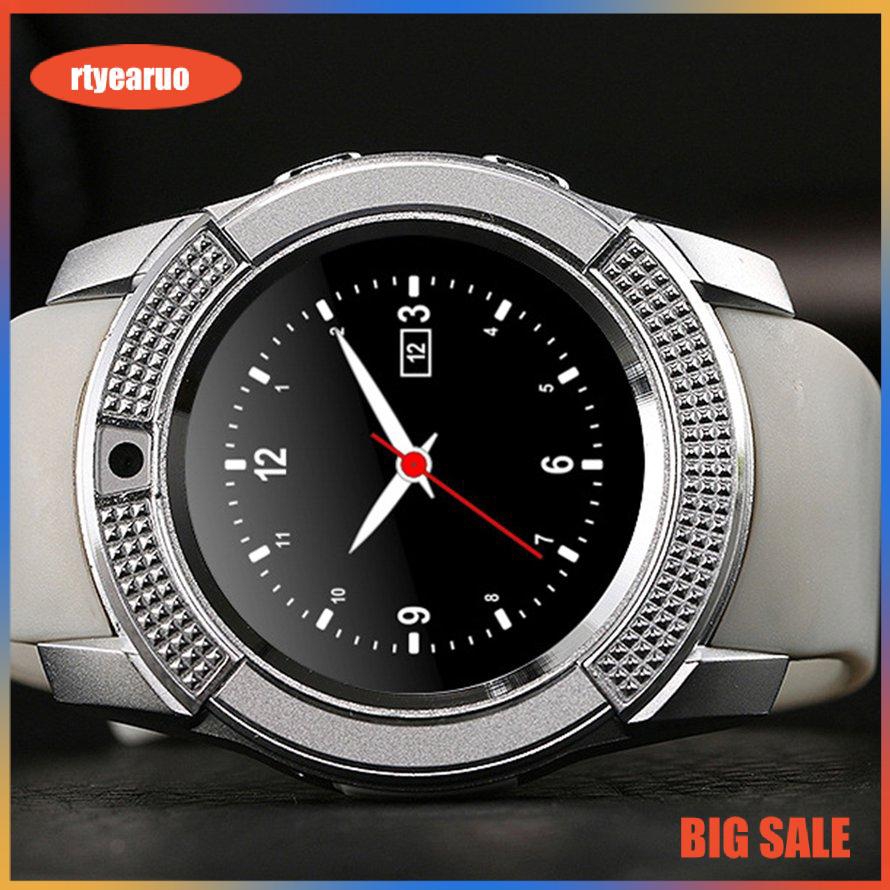 Đồng hồ thông minh SMARTWATCH V8 màn hình cảm ứng có hỗ trợ gắn SIM và thẻ nhớ