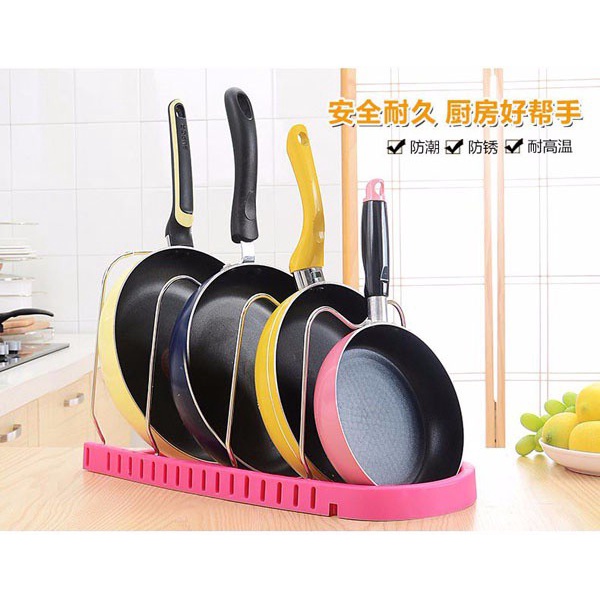 Kệ để xoong chảo bát đĩa 2 tư thế - BX3618