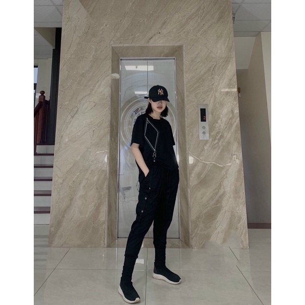 Quần Thụng Cá Tính Joggers Unisex Dành Cho Cả Nam Và Nữ Ảnh Chụp Thật Choé