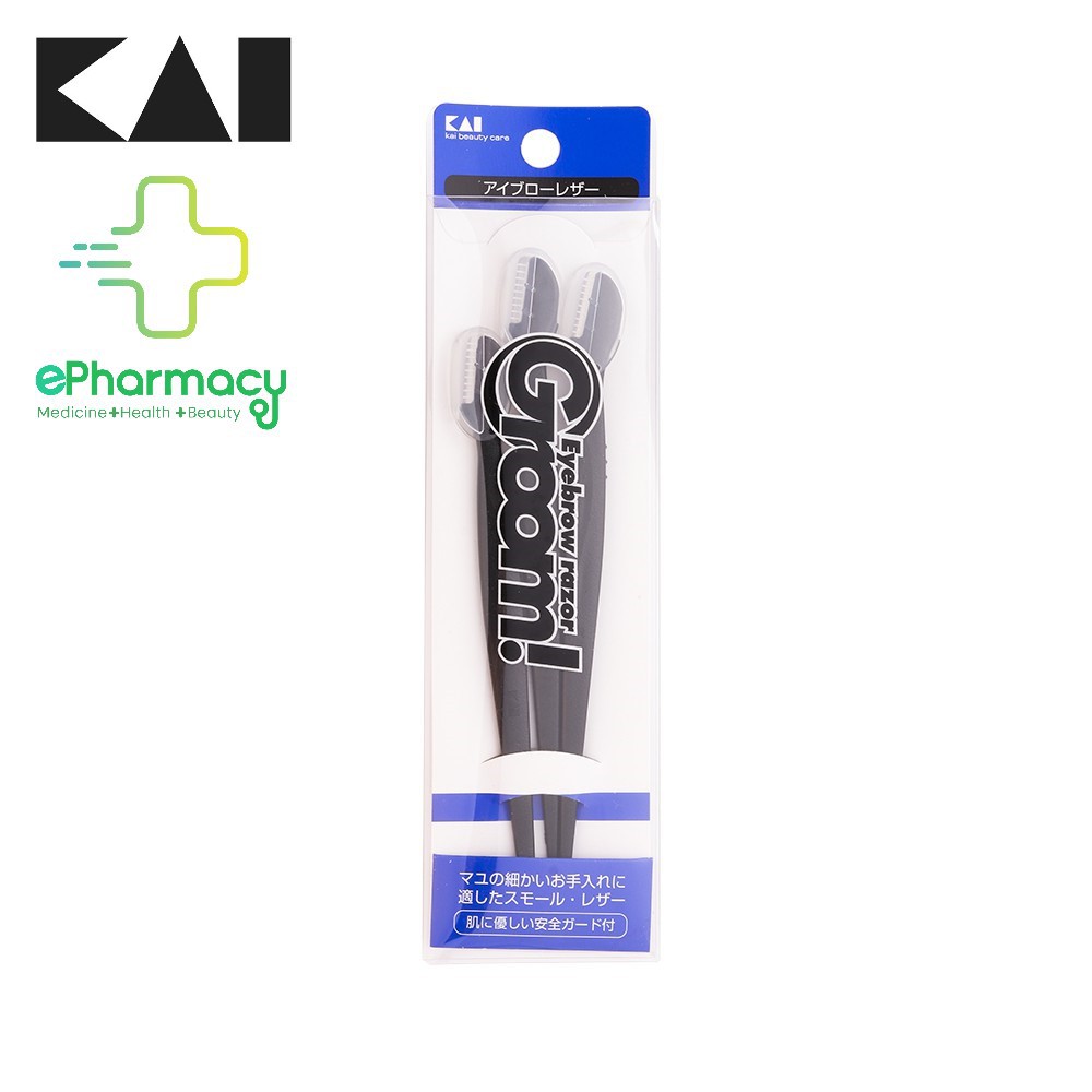 Dao Cạo Lông Mày Kai Groom! Eyebrow Razor (1 CÁI) - ePharmacy Tools