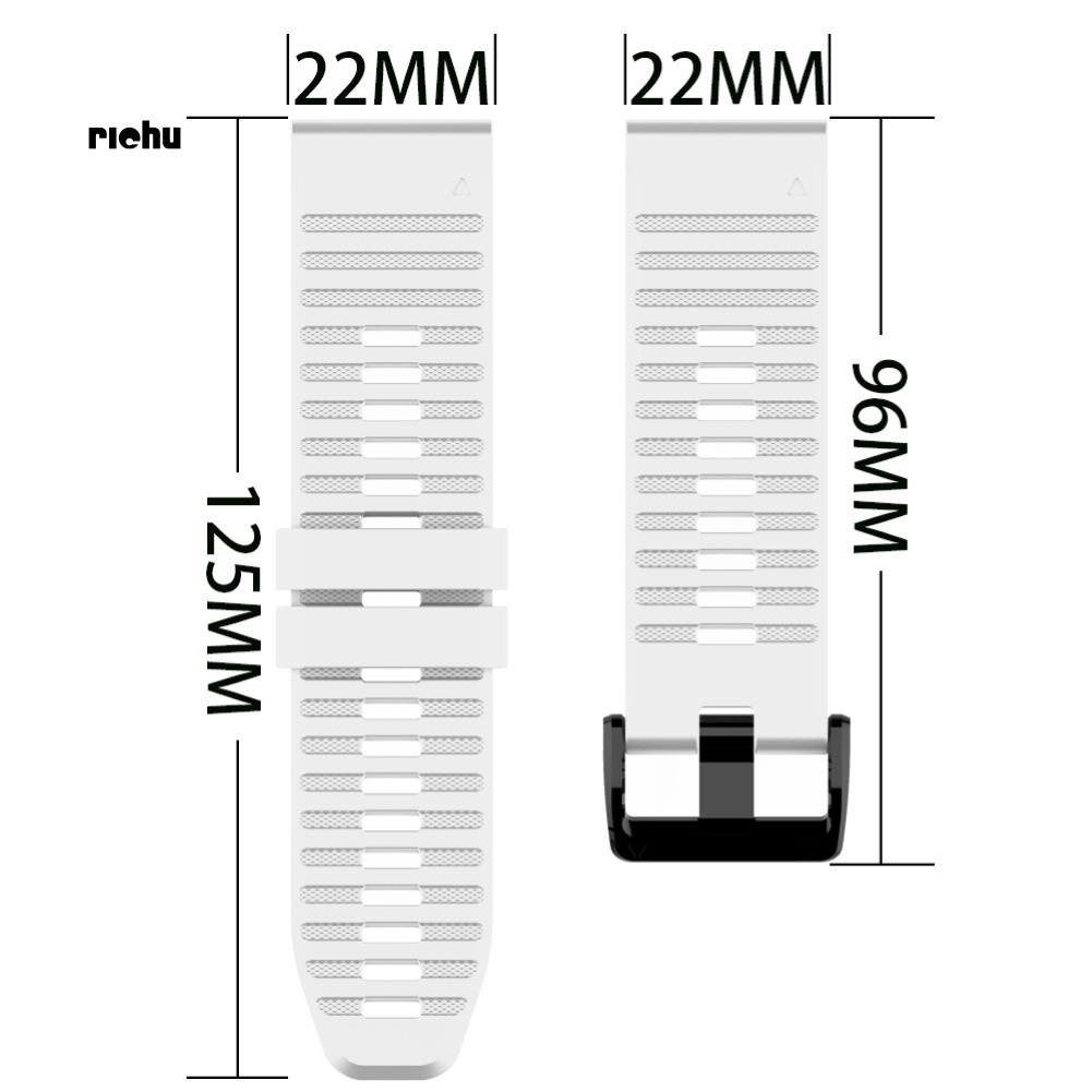Dây Đeo Silicone 22mm Thay Thế Cho Đồng Hồ Thông Minh Garmin Fenix 6 5 Forerunner 935
