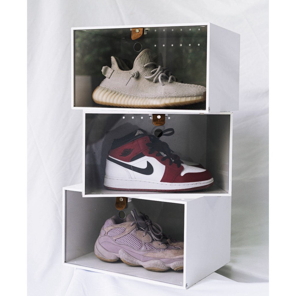 Hộp đựng giày sneaker box cao cấp đựng giày ngang, siêu cứng cáp PREMIUM SNEAKER BOX