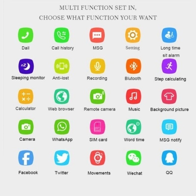 Đồng Hồ Thể Thao Thông Minh bluetooth Có Ngăn Đựng Thẻ sim Cho Nam Nữ