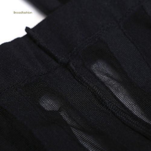 Tất lưới sọc kiểu vintage cho nữ