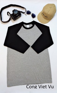 Áo thun tay lửng Gildan Raglan
