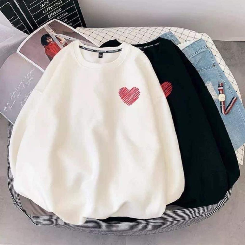 ÁO SWEATER NỈ UNISEX KHÔNG NÓN I TRÁI TYM CỰC ĐẸP ÁO NỈ TAY DÀI, GIỮ ẤM CỰC TỐT