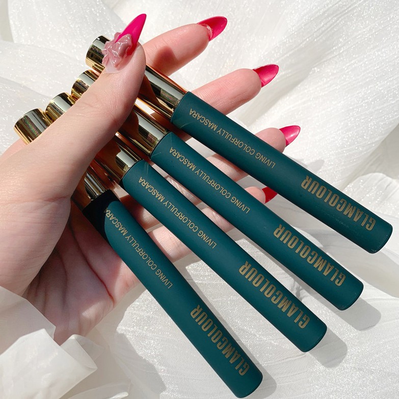 Mascara chuốt mi GlamColor đầu nhỏ 2.5mm lâu trôi chống thấm nước