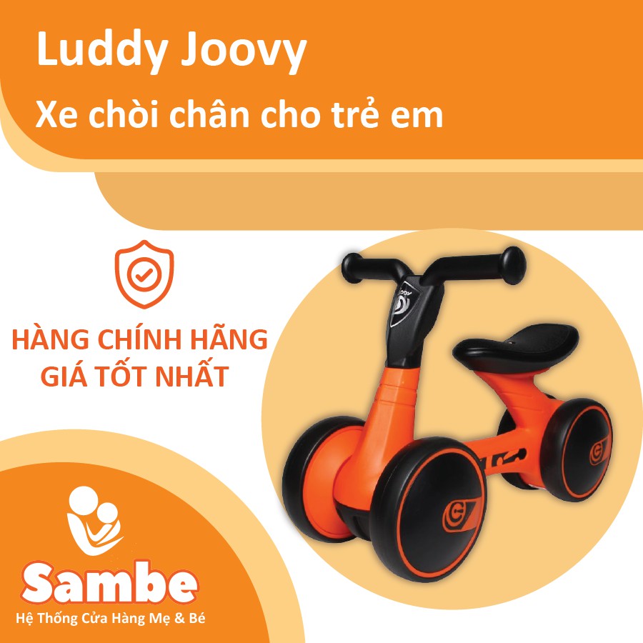 Xe chòi chân Luddy