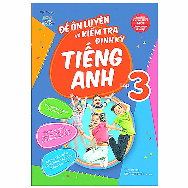 Sách - Đề ôn luyện và kiểm tra định kỳ tiếng Anh lớp 3