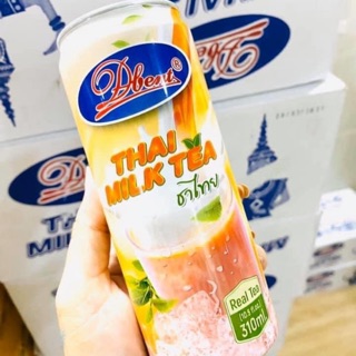 1 thùng 24 lon trà sữa Thái