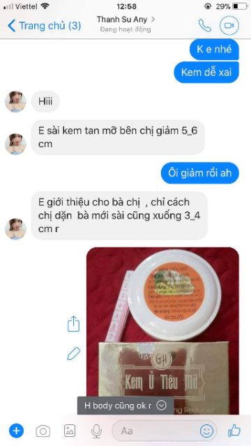 Kem ủ tan mỡ Gia Hân