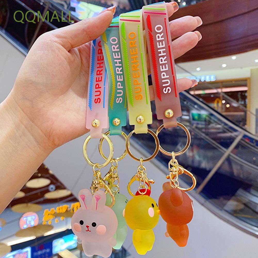 Móc Khóa Hình Động Vật Hoạt Hình Nhiều Màu Sắc Dễ Thương