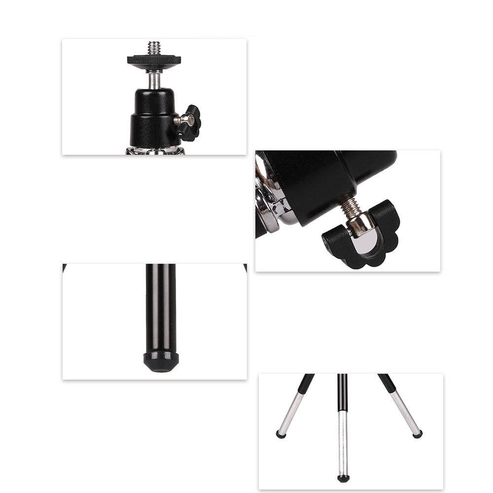 Giá Đỡ Ba Chân mini Hai Phần Có Thể Thu Gọn Có Thể Thu Gọn Cho Máy Ảnh Đơn Và camera Thể Thao