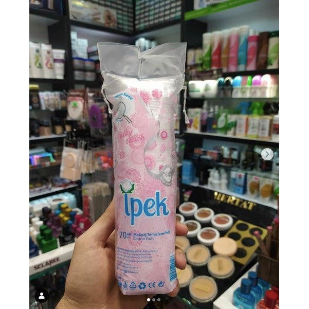 Bông Tẩy Trang Ipek Klasik Cotton Pads 100% cotton Thổ Nhĩ Kỳ 80 miếng