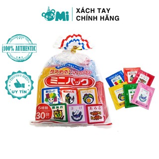 Gia vị rắc cơm Nhật Bản 6 vị 30 gói