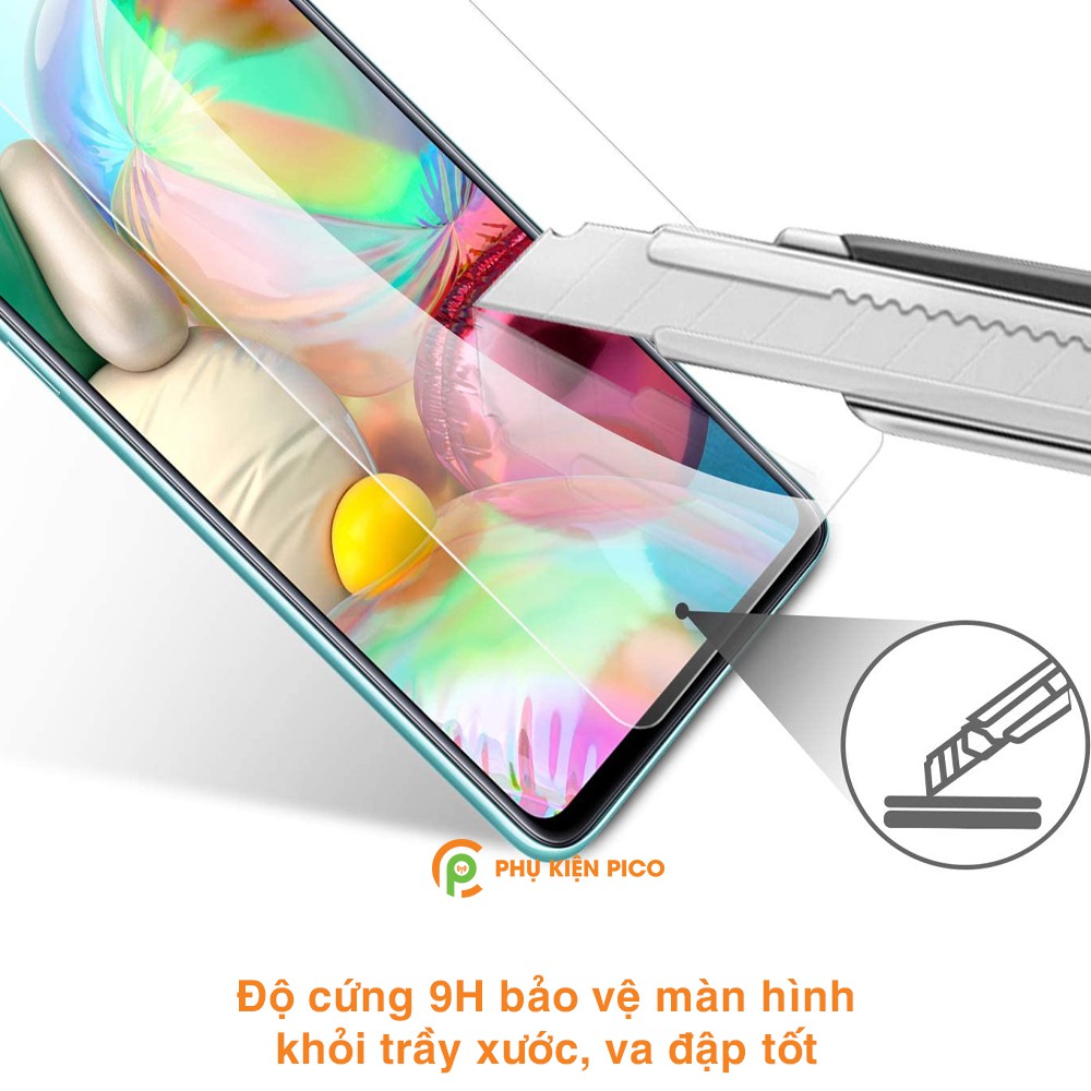 Kính cường lực Samsung A71 / Samsung A80 full màn chính hãng Nillkin Amazing H - Dán màn hình Samsung Galaxy A71 / A8