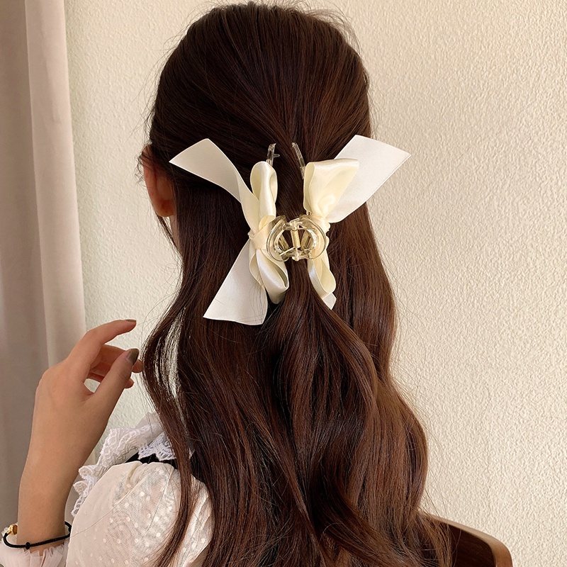 ✨✨Kẹp tóc hình nơ đơn giản thời trang kiểu Hàn thanh lịch cho phái nữ