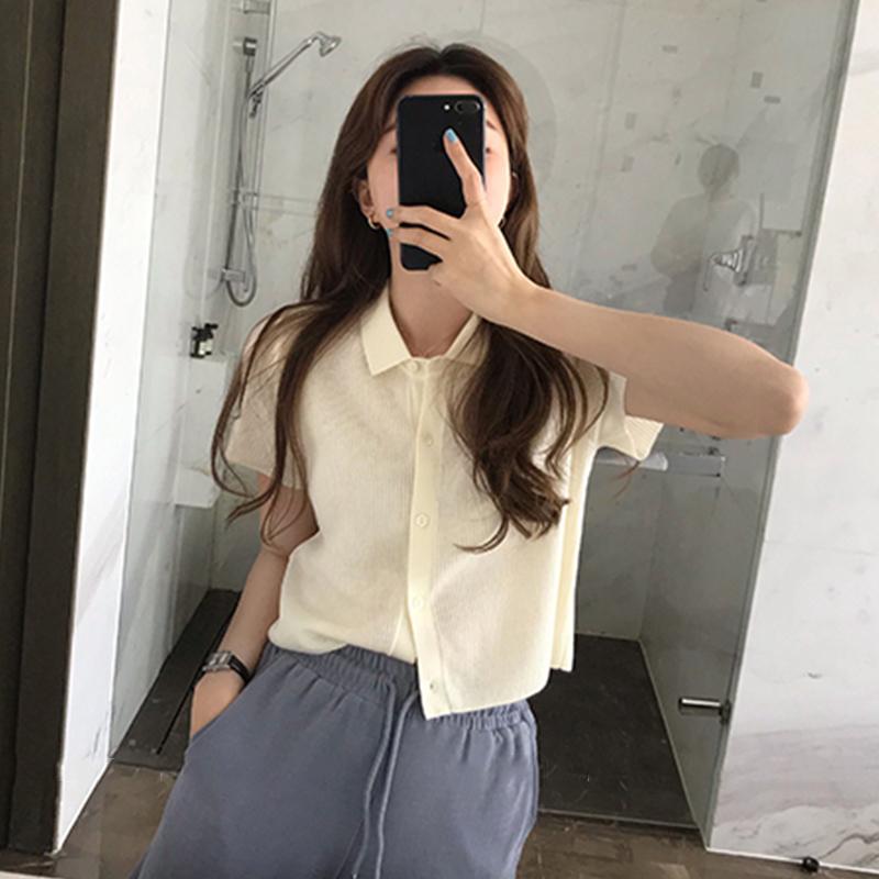 Áo Thun Polo Ngắn Tay Phong Cách Đơn Giản Năng Động Dành Cho Nữ | BigBuy360 - bigbuy360.vn