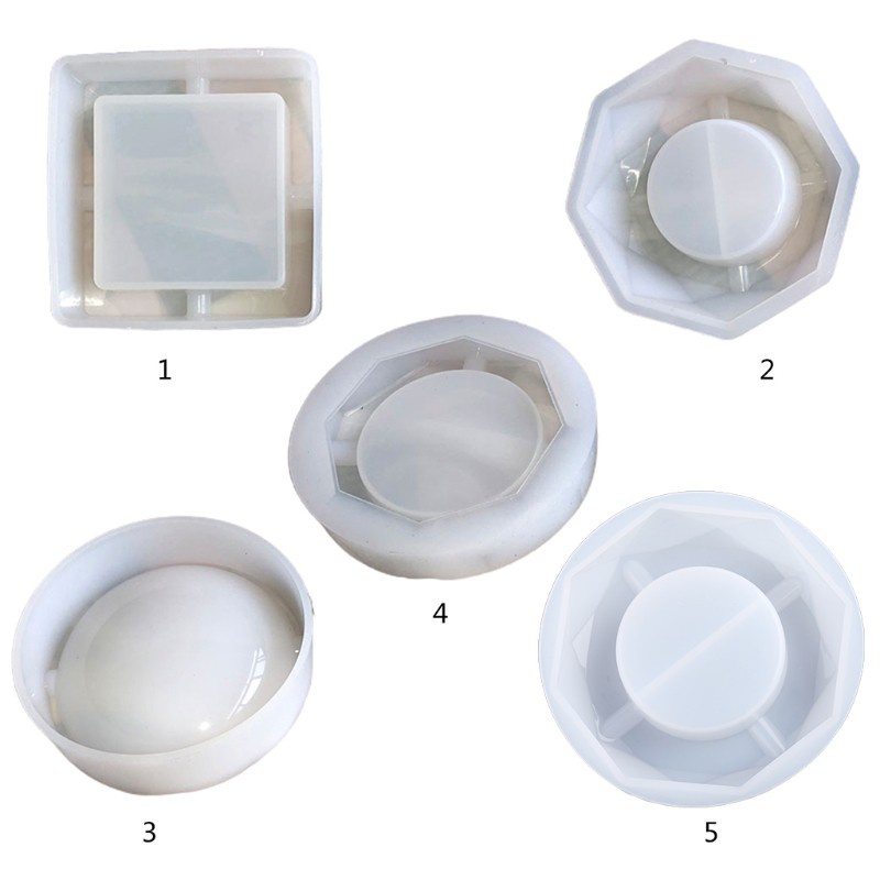ZUO Making circular/square/polygonal/diamond shapes using silicone molds