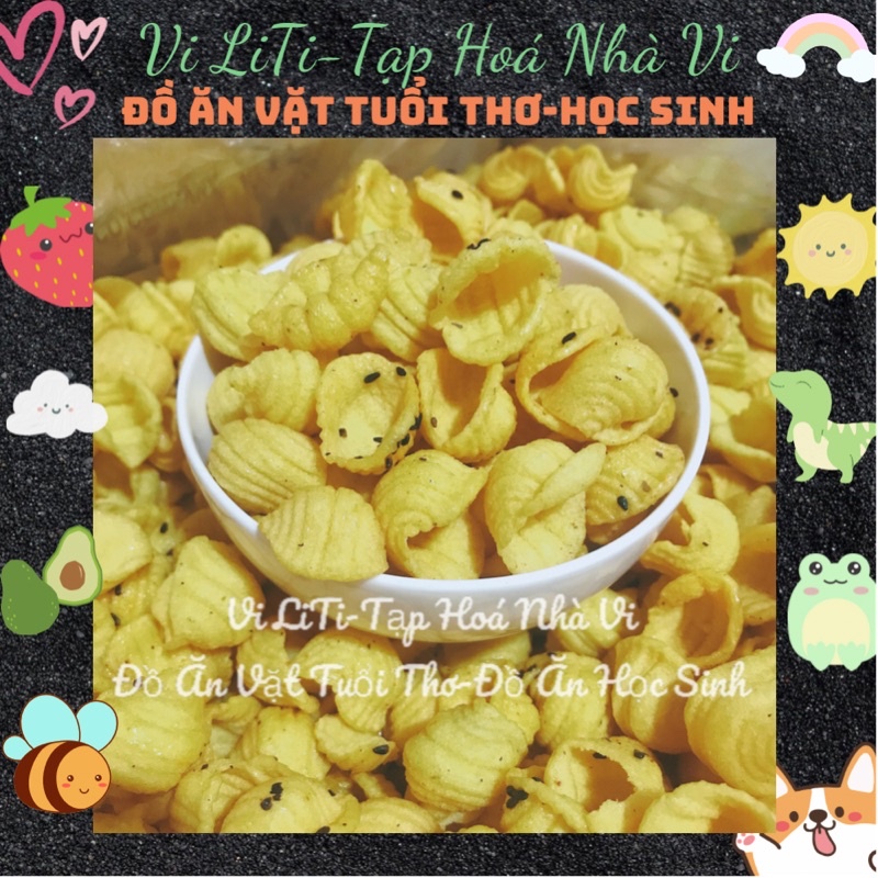 500 Gram Bim Bim Ốc Vừng Giòn Tan