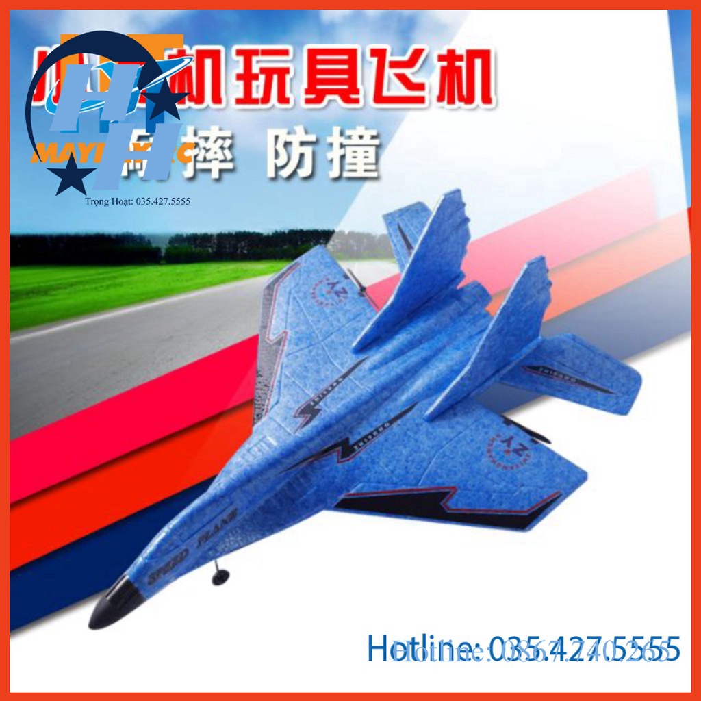 Máy bay điều khiển từ xa mig 29 xốp epp bao đập