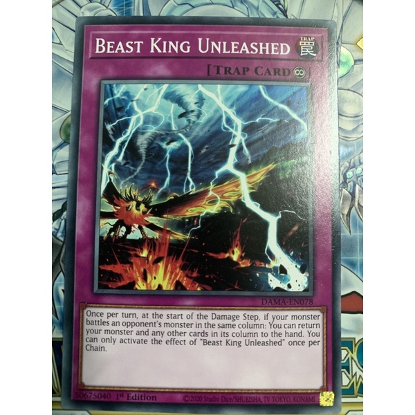 bài yugioh: beast king unleashed