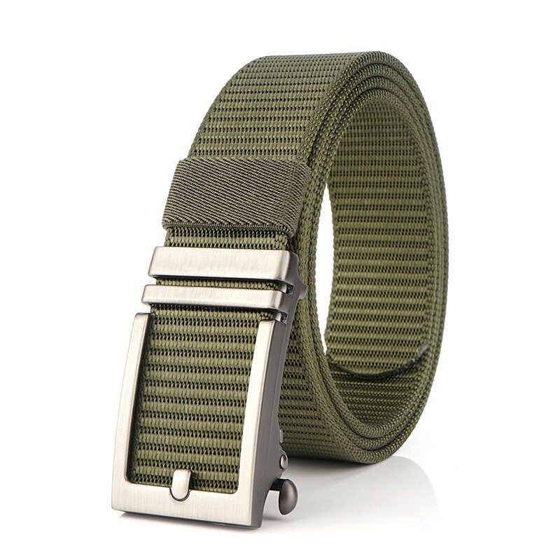 Thời Trang Thắt Lưng Vải canvas Khóa Tự Động Chất Lượng Cao Cho Nam