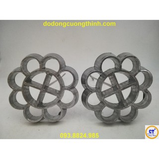 Combo 2 khuôn bánh nhúng nhôm  9cm to hàng bán chạy