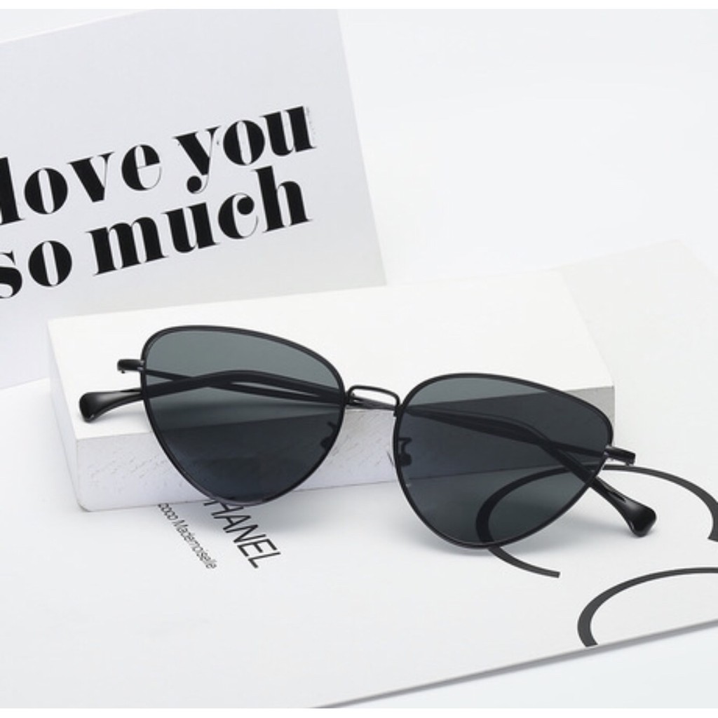 [GIÁ SỈ] MẮT KÍNH THỜI TRANG MẮT MÈO M92 GỌNG KIM LOẠI GỌNG XẾCH RETRO HARA HOT TREND | BigBuy360 - bigbuy360.vn