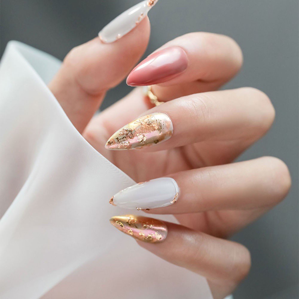 [Hàng mới về] Hộp giấy nhôm 3D siêu mỏng trang trí móng tay nghệ thuật