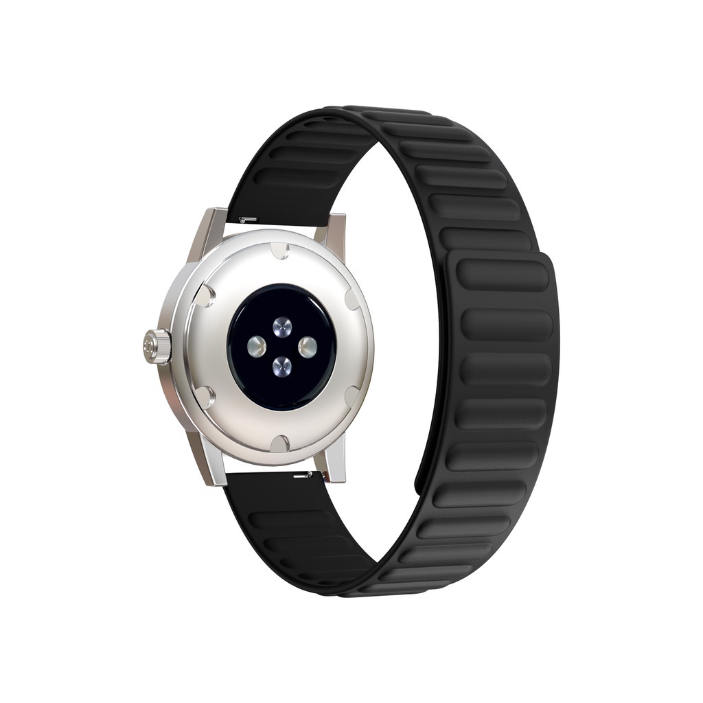 Dây Đeo Silicon Có Nam Châm 20 22mm Cho Garmin Forerunner 255 158 55 245M 645 Garmin Venu 2 2Plus SQ / Vivoactive 3 4 Band
