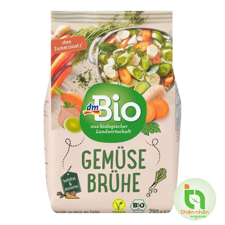 Bột nêm rau củ hữu cơ DM Bio 290g