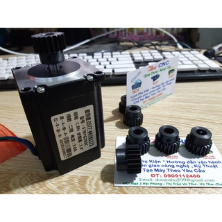 Bánh răng thẳng Modul 1 20 răng trục phi 6-8-12mm
