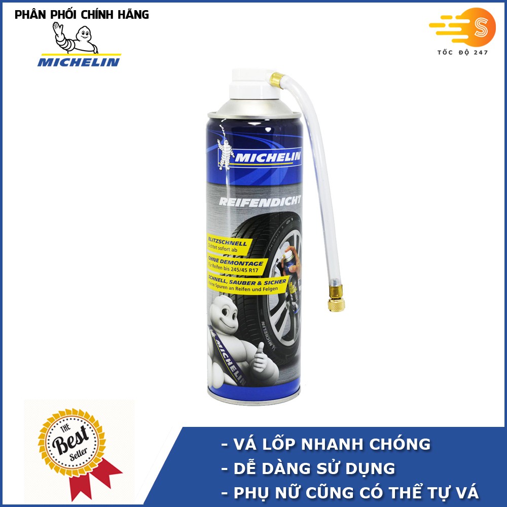 CHAI VÁ LỐP XE KHẨN CẤP MICHELIN 92423