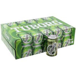 Thùng 24 lon bia tuborg 330ml