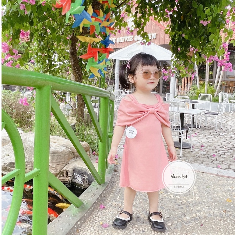 váy đầm công chúa 2 dây cho bé gái từ 8-20kg