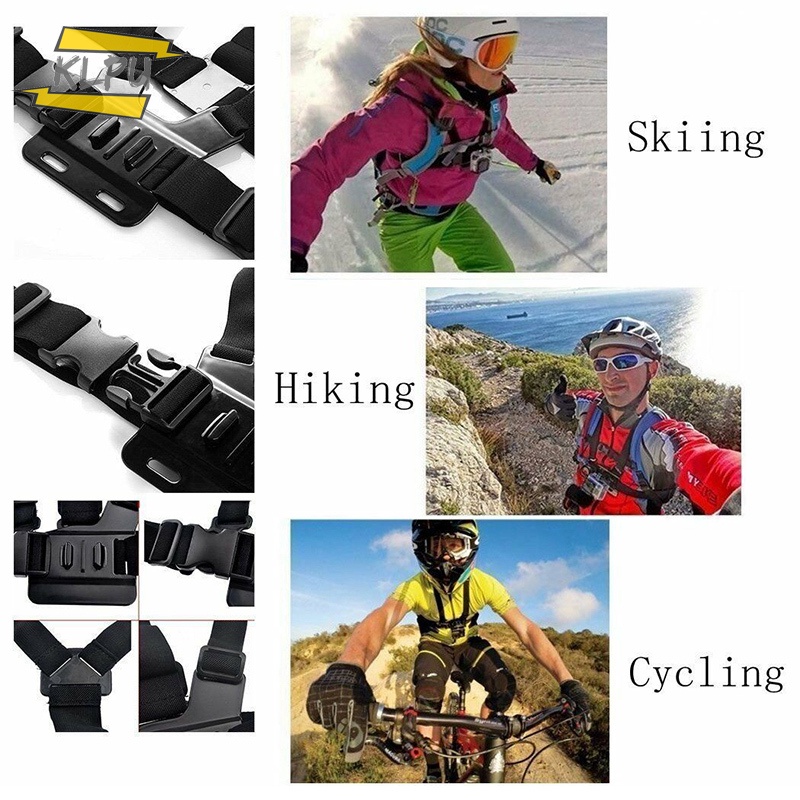 Đai đeo ngực có thể điều chỉnh cho máy ảnh GoPro HD Hero | BigBuy360 - bigbuy360.vn
