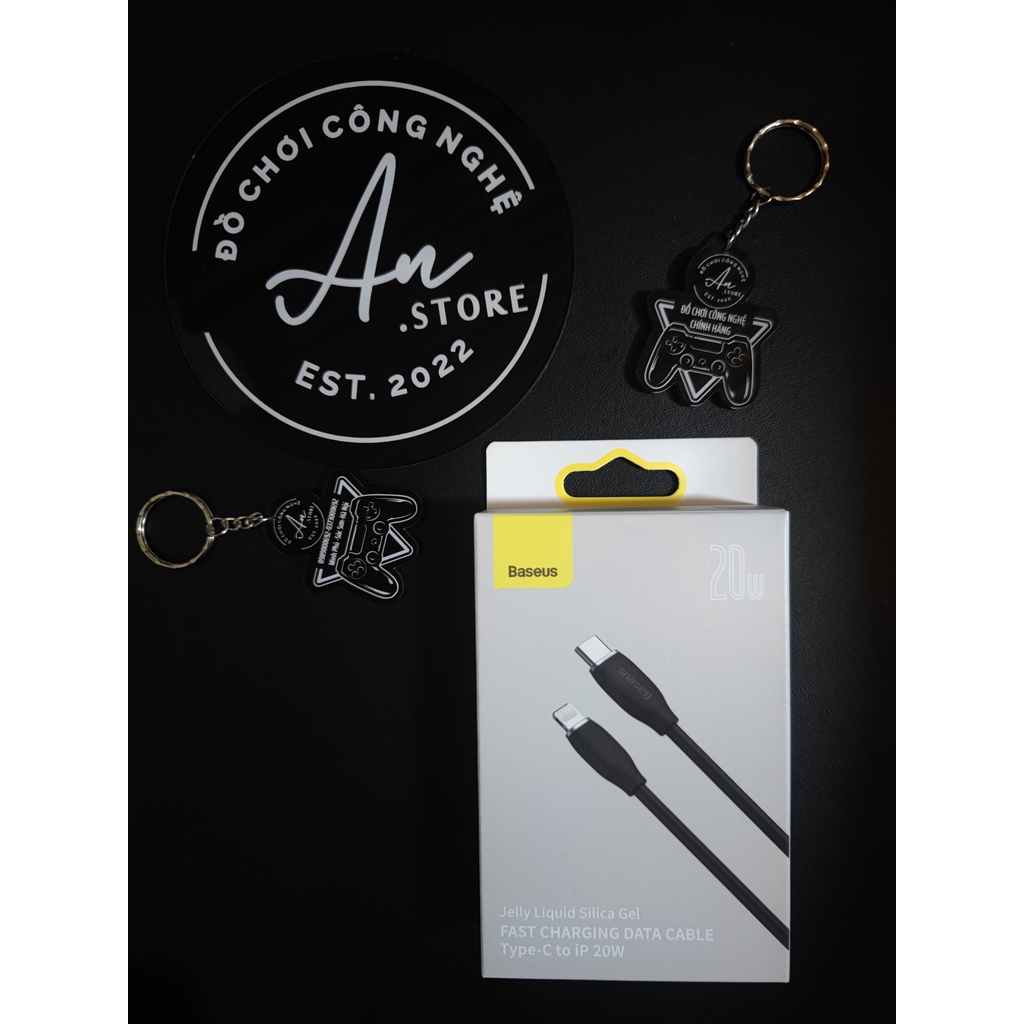 Cáp sạc nhanh Baseus Jelly Liquid Silica Gel Fast Charging Data Cable C to L 20W