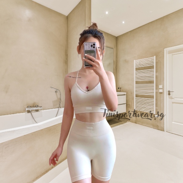 Bộ Botee Acid Wash Oxy Gen Bra + Quần Đùi Chất Đẹp