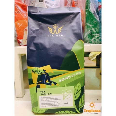 Trà xanh lài WAO - Gói 500g