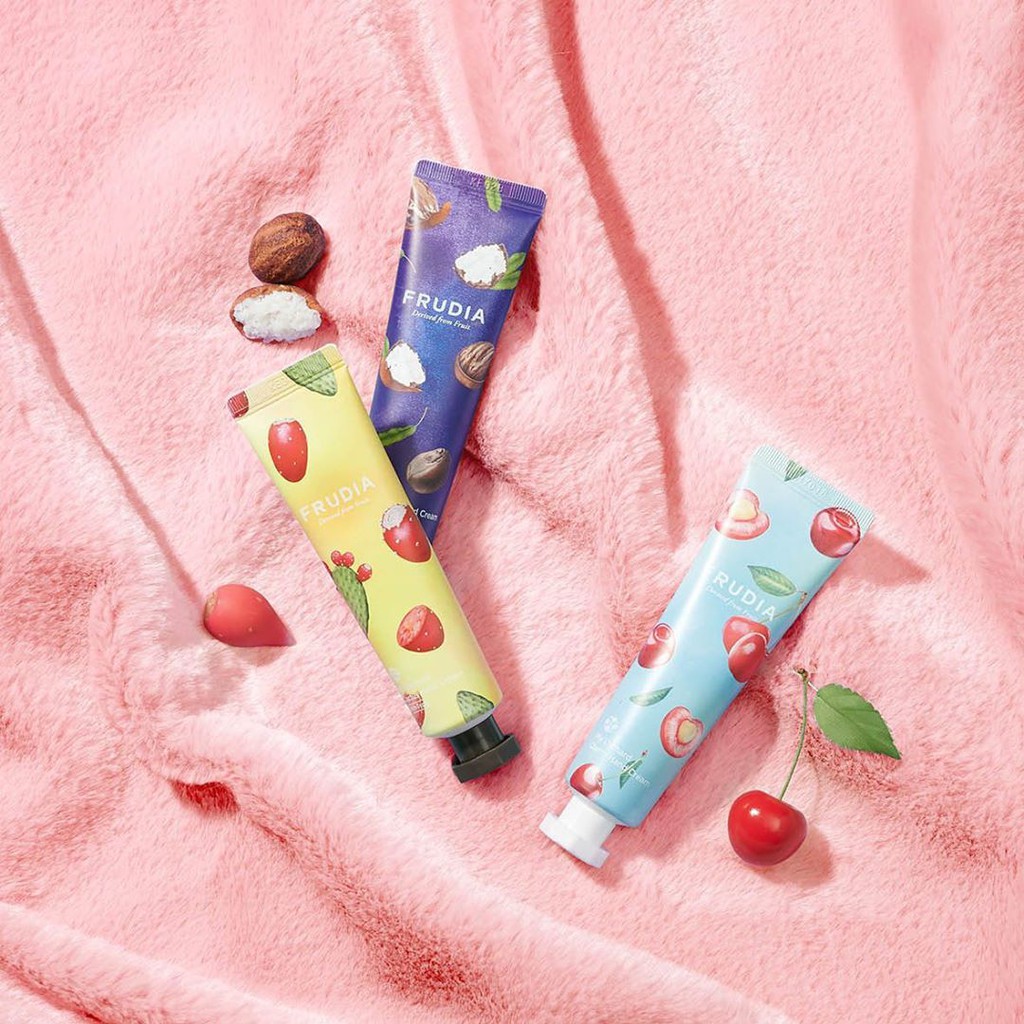 [H&B GIFT]Kem Dưỡng Ẩm Tay Chiết Xuất Anh Đào Frudia My Orchard Cherry Handcream 30ml | BigBuy360 - bigbuy360.vn