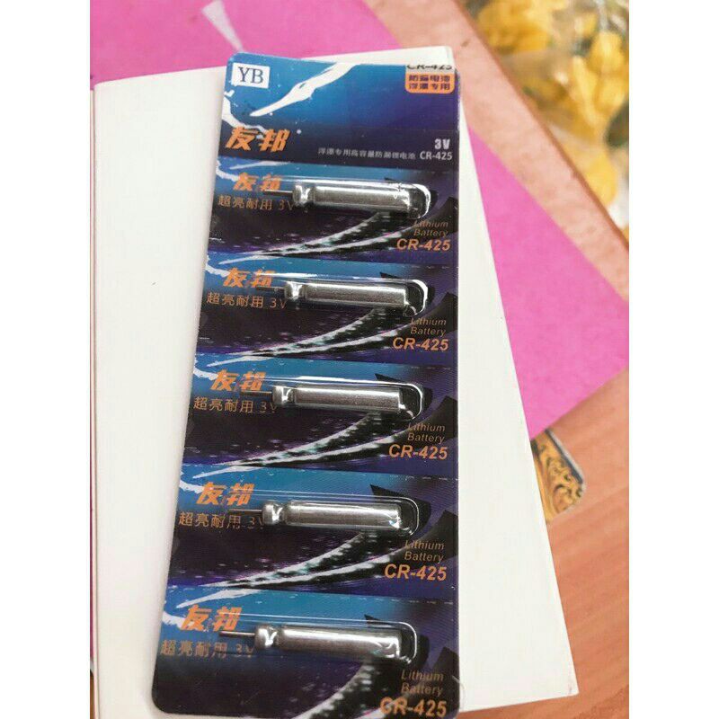Pin điện tử CR-425  chuyên lắp phao câu đài câu đêm