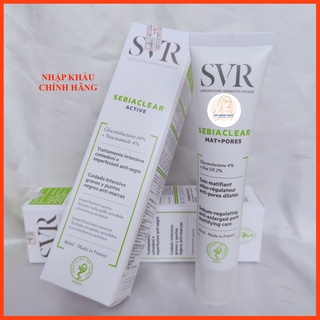 Kem kiềm dầu, giảm mụn SVR Sebiaclear Active
