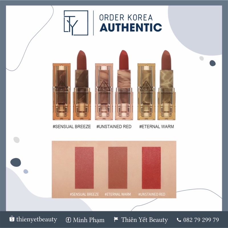 Son Thỏi Lì bền màu, lâu trôi Soft Matte Lipstick – Version Deep Under More Deep 3.5g