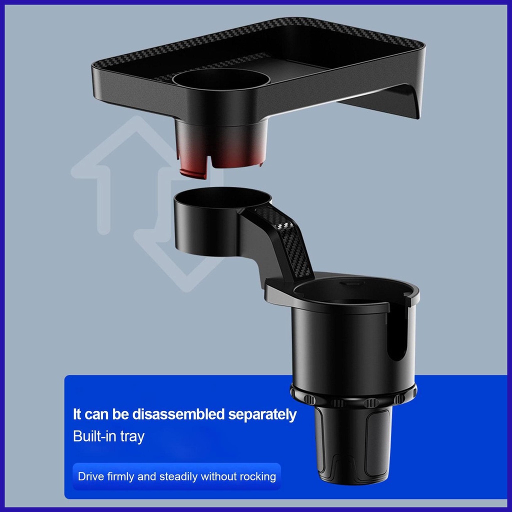 Khay Đựng Cốc Uống Nước Có Thể Xoay 360 Độ Dùng Cho Xe Hơi Enjoy robpvn